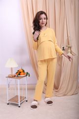 Bộ quần áo sau sinh trơn Dokma