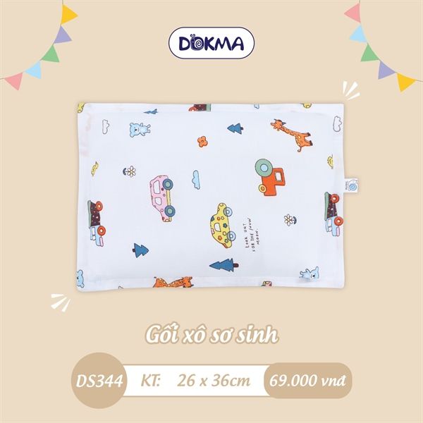 Gối xô sơ sinh Dokma DS344
