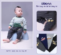 Quần dài bo ống bé trai Dokma DQ776