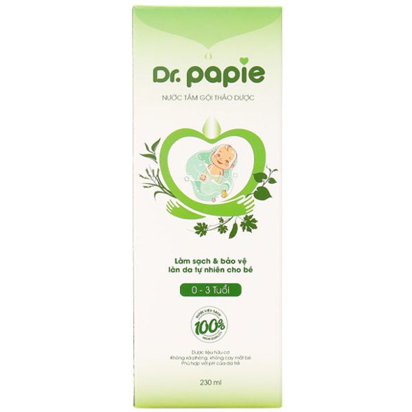 Sữa tắm gội thảo dược Dr.Papie
