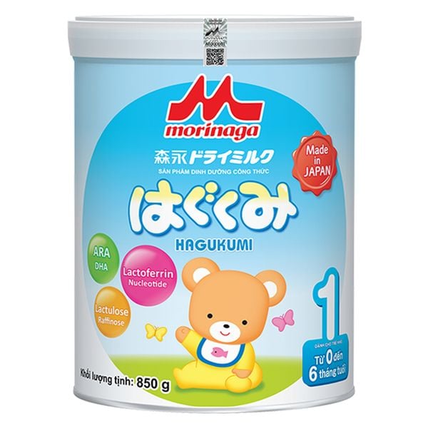 Sữa Morinaga số 1 (0-6 tháng) - 850g