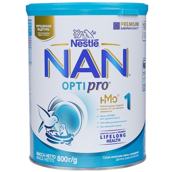 Sữa Nan Nga số 1 - 800g (0-6 tháng)