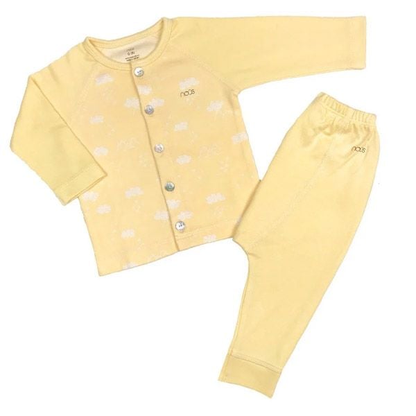 Bộ cài thẳng dài Nous mây vàng