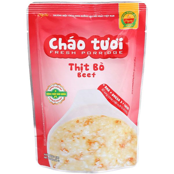 Cháo tươi Cây Thị vị Thịt bò