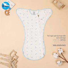 Chũn ngủ cho bé sợi tre có hoạ tiết Avaler
