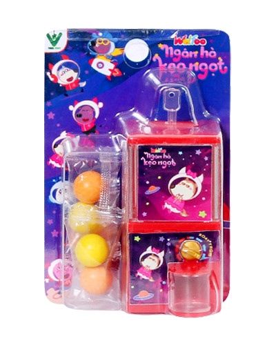 Kẹo đồ chơi Wolfoo - Máy bán hàng