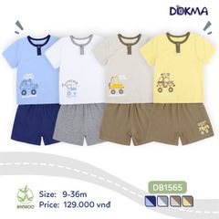 H.Bộ Cộc tay BT Xanh 6-9M