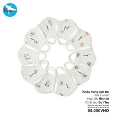 Set 2 khẩu trang sợi tre Avaler