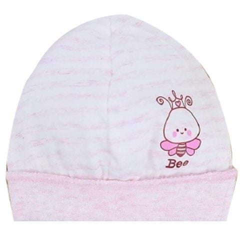 Mũ sơ sinh bo tròn Dokma