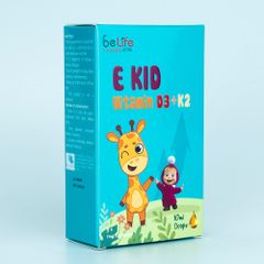 Vitamin D3K2 cho bé nhập khẩu Tây Ban Nha E Kid (0M+)
