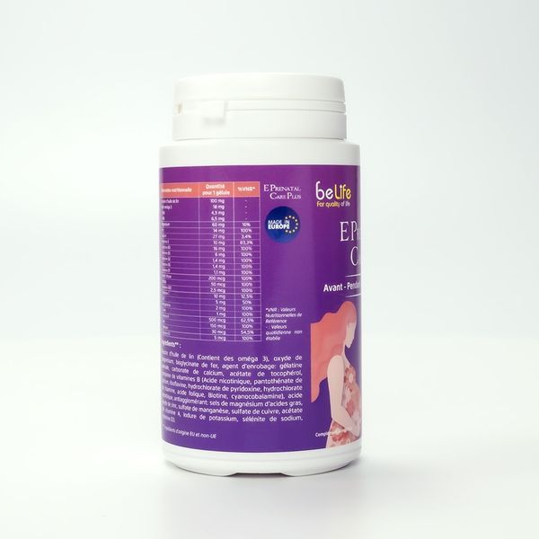 Viên uống bổ sung Vitamin cho bà bầu E Prenatal Care Plus (Pháp)