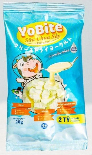 Sữa chua sấy khô Yobite (6M+)