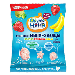 Bánh gạo Fruto Nyanya (30g) 12M+