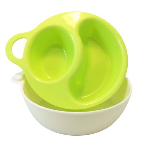 Bát chia ngăn Paku - Màu xanh (Set 2)