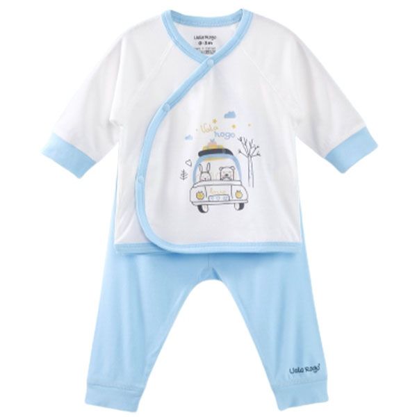 Bộ cài chéo Petit in hình Uala (0-3m)