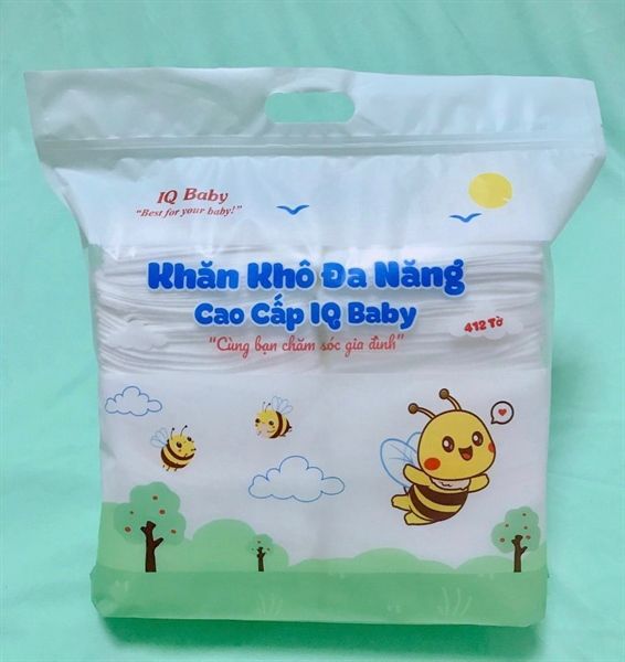 Khăn vải khô đa năng IQ Baby