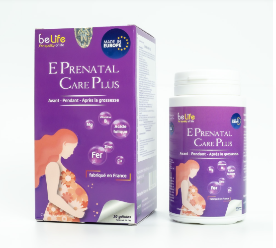 Viên uống bổ sung Vitamin cho bà bầu E Prenatal Care Plus (Pháp)