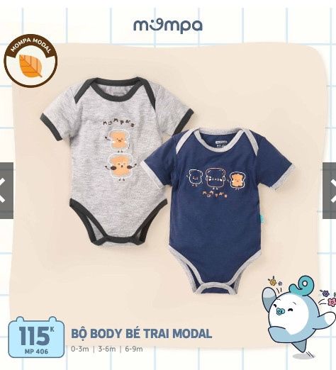 Body chip BT Mompa MP406 0-3M