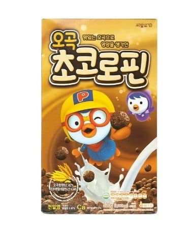 Ngũ cốc Cacao Pororo Hàn Quốc dinh dưỡng cho bé từ 2 tuổi 520g/hộp