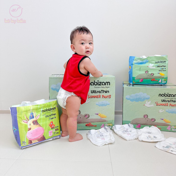 Bỉm Nabizam Ultra Thin 4 mùa (Hàn Quốc)