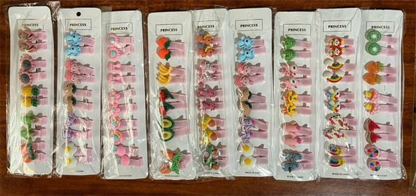 Set 5 kẹp tóc cho bé