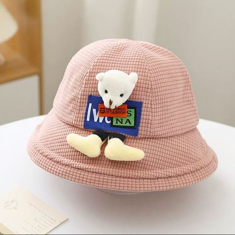 Mũ Vành chú gấu Hồng