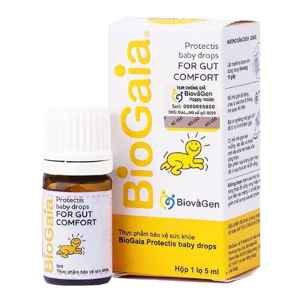 Men vi sinh BioGaia Protectis NK dạng giọt 5ml (từ 0 tháng)