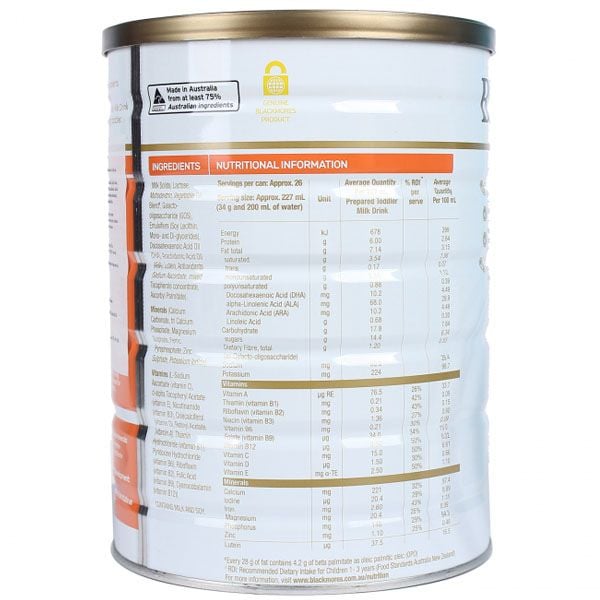 Sữa Blackmores Số 3 (>12 tháng)