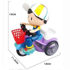Đồ chơi cậu bé Shipper đạp xe có phát nhạc, có đèn
