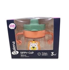 Bình uống nước Tritan Galena Green 180ML GA-B04