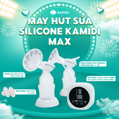 Máy hút sữa điện đôi Kamidi Max
