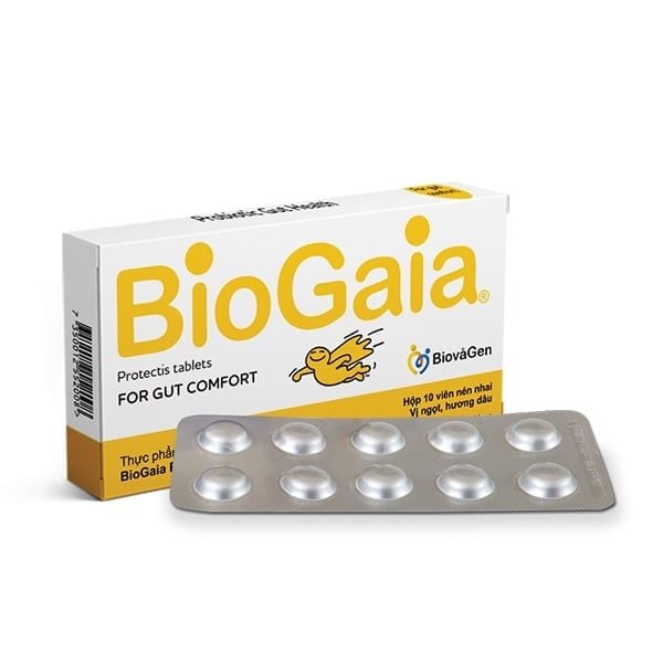 Men vi sinh Biogaia dạng viên nhai (2Y+)