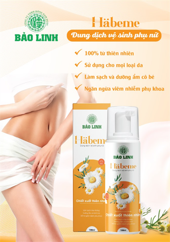 Dung dịch vệ sinh phụ nữ HABEME