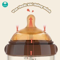 Núm ty thay thế bình sữa Kamidi