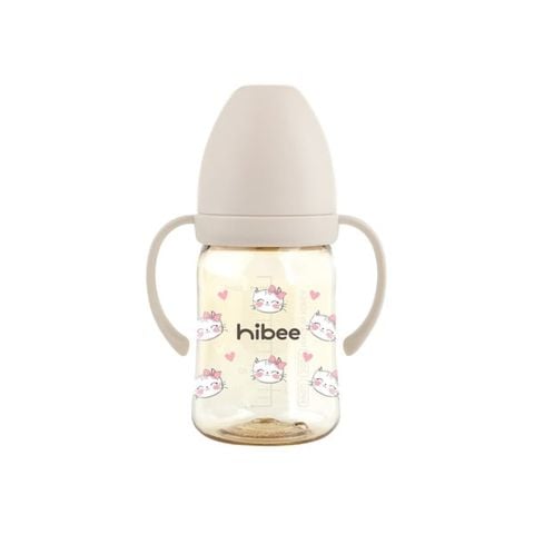 Bình sữa Mèo Hồng Hibee 170ml