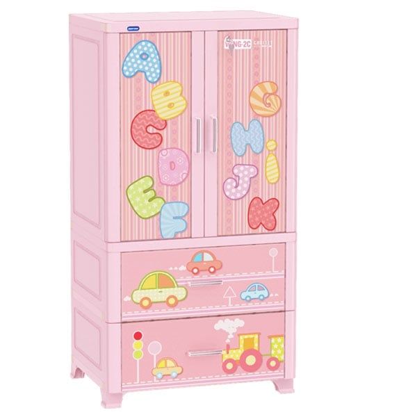 Tủ nhựa Duy Tân Wing 2 cánh 2 ngăn