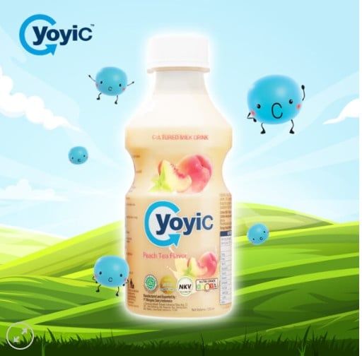 Sữa Chua Uống YOYIC Lên Men Tự Nhiên Hỗ Trợ Tiêu Hoá 130ml