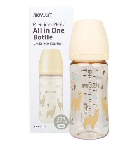 Bình sữa PPSU Moyuum 270ml phiên bản lạc đà