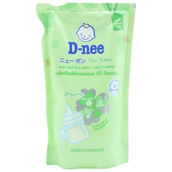 Nước rửa bình Dnee 600ml (túi)