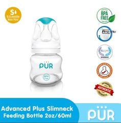 Bình sữa Pur Advanced Feeder cổ hẹp (Cổ thường)