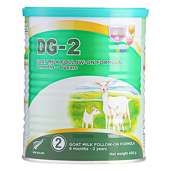 Sữa dê DG số 2 - 400g (6-36 tháng)
