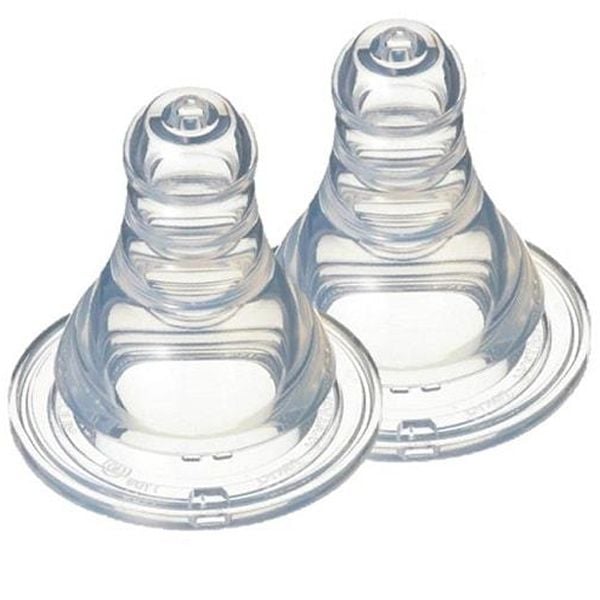 Vỉ 2 núm ty Pigeon cổ hẹp (nhiều size)