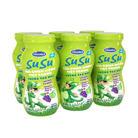 Sữa chua uống SuSu (lốc 6 chai)