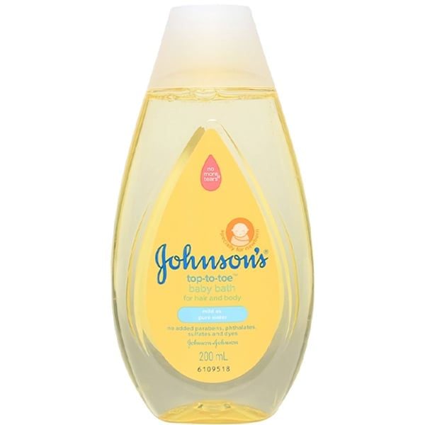 Sữa tắm gội cho bé Johnson Cottontouch 200ml