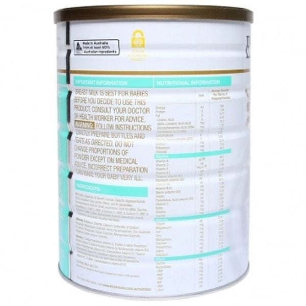 Sữa Blackmores Số 1 (0 - 6 tháng)