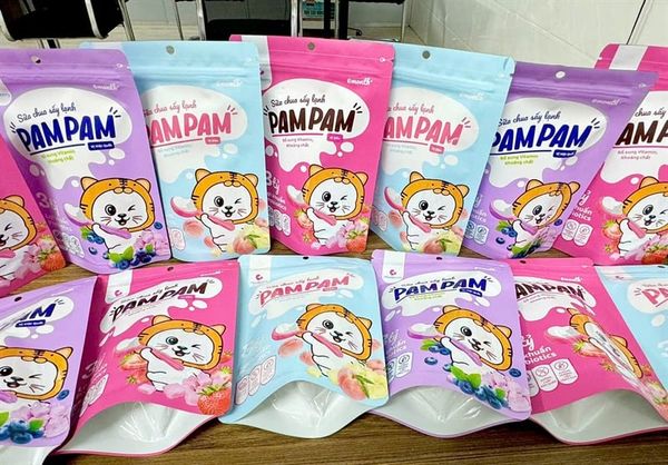 Sữa chua khô sấy lạnh cho bé Pam Pam (6M+)