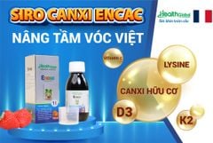 Siro Canxi hữu cơ cho bé Encac Health Global (Pháp)