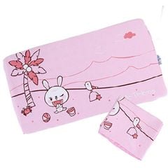 Gối cao su non Dokma DS026T (Tặng kèm vỏ gối)