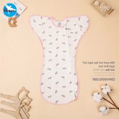 Chũn ngủ cho bé sợi tre có hoạ tiết Avaler