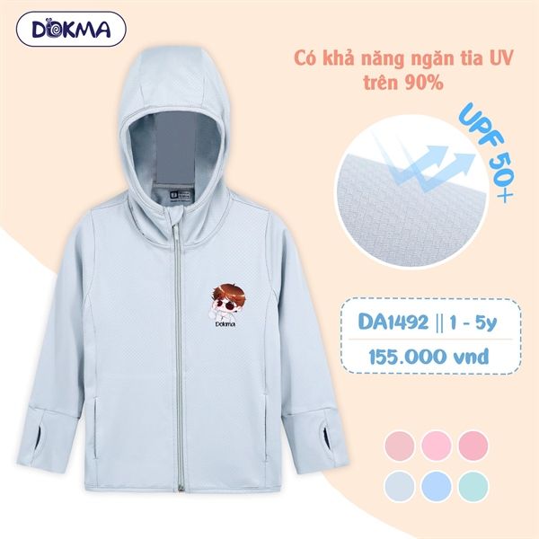 H.Áo chống nắng Ghi 4Y